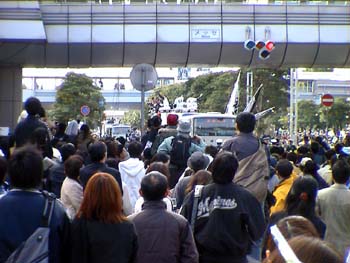 優勝パレードその2